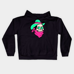 Skull cowboy Kids Hoodie